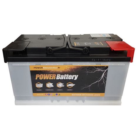 Batterie gel camping car 105ah