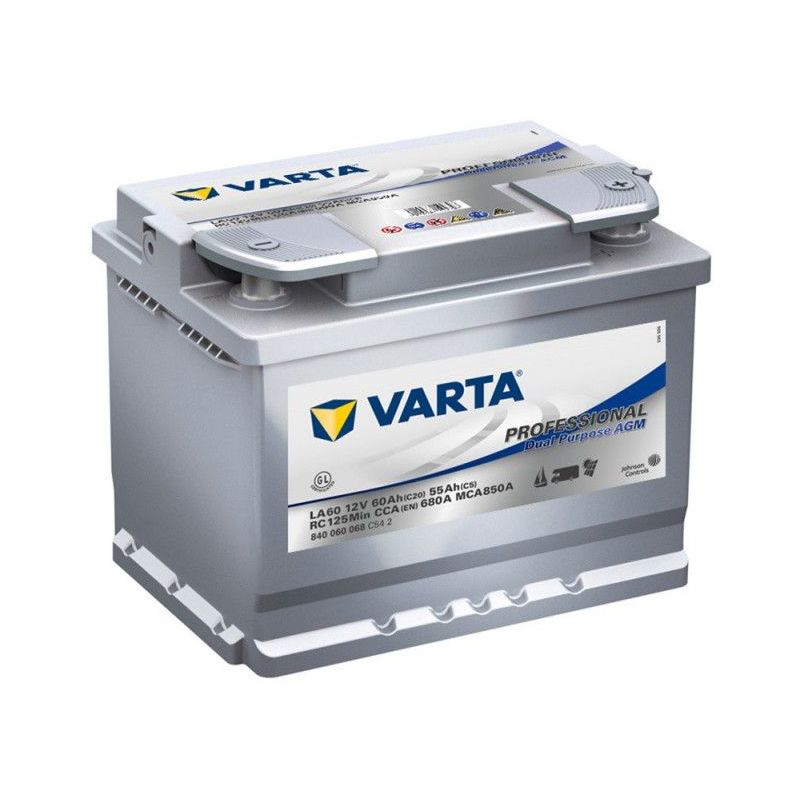 Varta - Batterie décharge lente agm LA60 12v 60ah