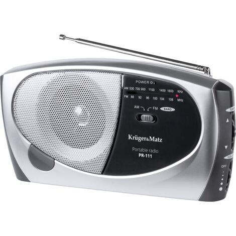 Batterie di rete per radio portatili FM AM SW KrugerMatz