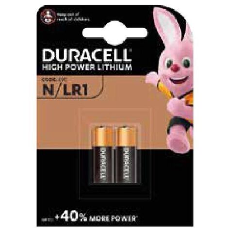 BATTERIE DURACELL ALKALINE PLUS """MN9100""" (BL.2PZ) TELECOMANDO 1,5V