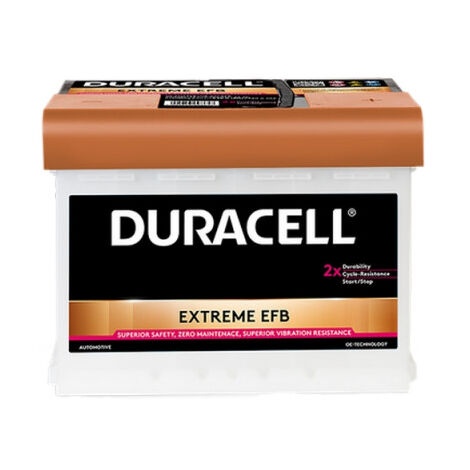 Batterie Duracell DE65 EFB 12v 65ah 640A L2D X2D