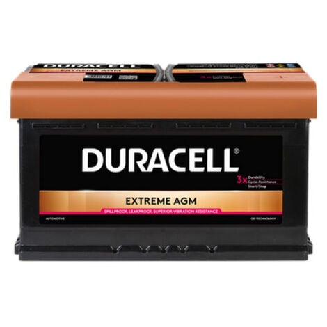 Batterie Duracell DE80 AGM 12v 80ah 800A L4D X4D