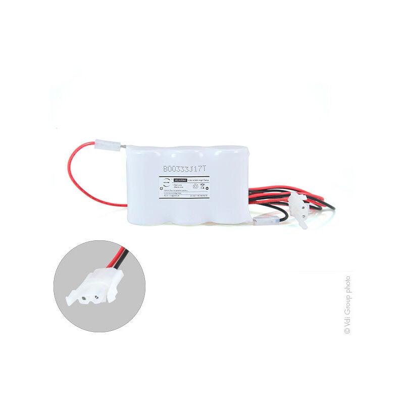 NX - Batterie eclairage secours 3xD ST1 + amp 3.6V 4Ah