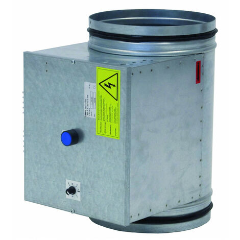 Batterie électrique monophasée 0-10 V, D 125 mm, puissance 0,6 kW S&P (UNELVENT) 680350