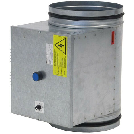 Batterie électrique monophasée régulée, D 160 mm, puissance 1,8 kW S&P (UNELVENT) 680304