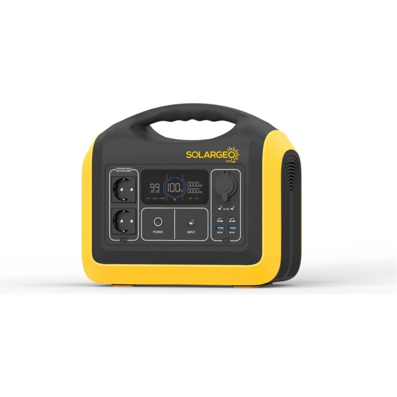 Vente-unique - Batterie électrique portable - Capacité 992 Wh - 1200 w - elecfull