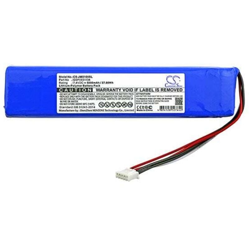 NX - Batterie enceinte bluetooth jbl 7.4V 5000mAh