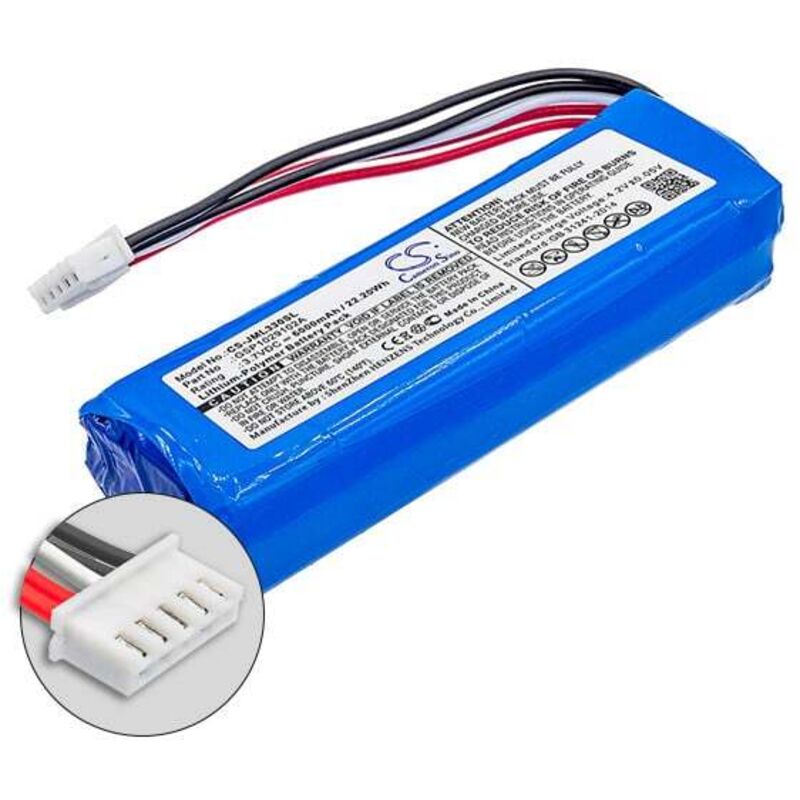 NX - Batterie enceinte bluetooth pour jbl 3.7V 6000mAh