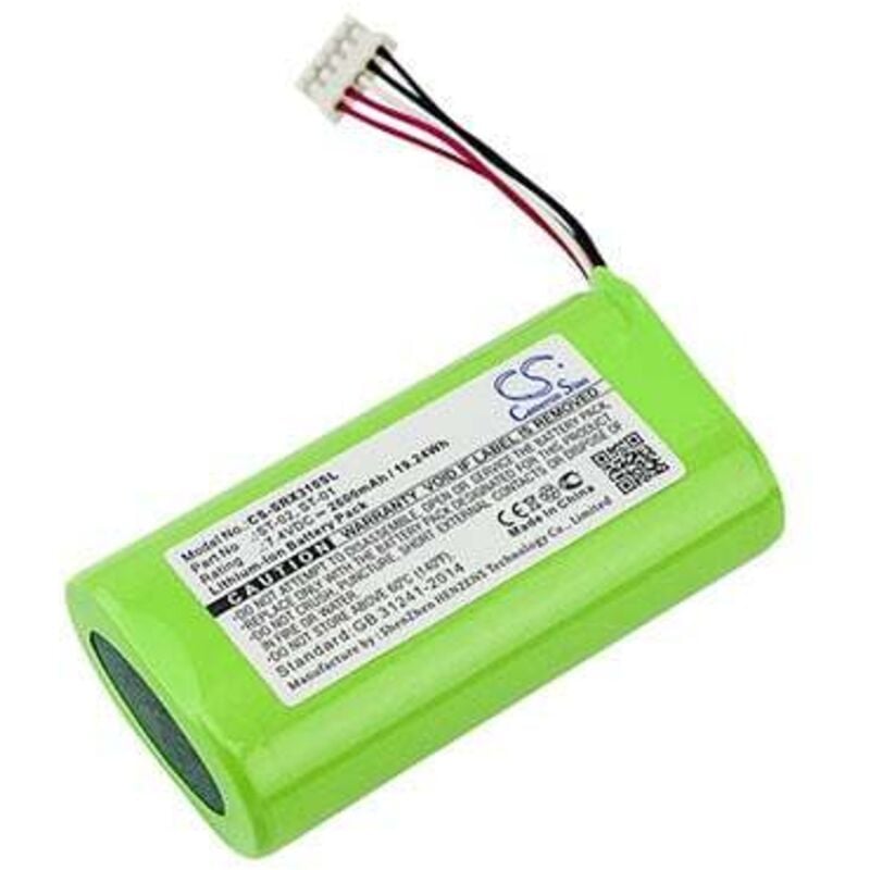 NX - Batterie enceinte bluetooth pour Sony 7.4V 2600mAh