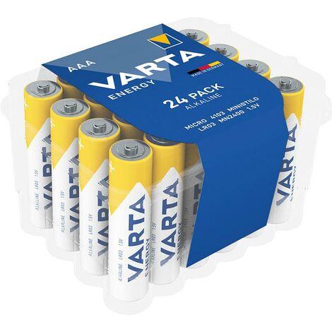 Batterie Energy AAA 24er Box VARTA