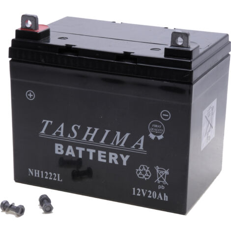 Batterie étanche au gel NH1222L pour tondeuse autoportée L195, l130, h180 mm
