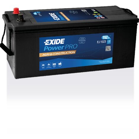 BATTERIE EXIDE CV RANGE D04 12V 152AH 1130A 513X189X223 +G EJ1523