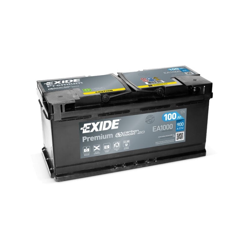 Fulmen - Batterie Exide Premium EA1000 12v 100AH 900A L5D