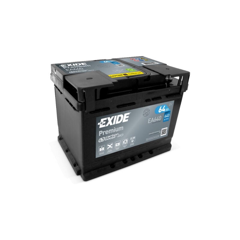 Exide - batterie auto premium L2 EA640 - 12V 64AH 640A