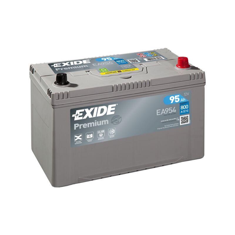 Batterie Exide premium D31 12V 95AH 800A 306X173X222 +d EA954