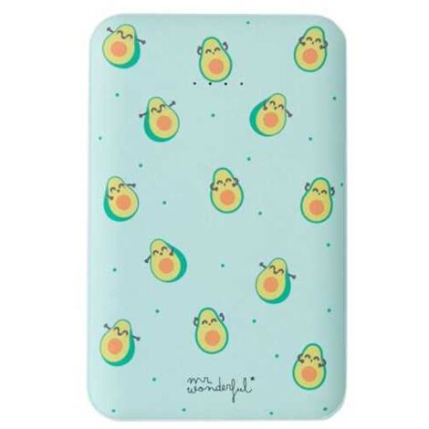 Batterie externe Mr. Wonderful Avocados WMRPWB002 5000 mAh Vert