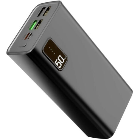 Batterie Externe Power Bank 30000mAh -22.5W Baterie Externe Charge Rapide - Chargeur Portable avec USB-C in/Output LED Display pour Phone Tablette