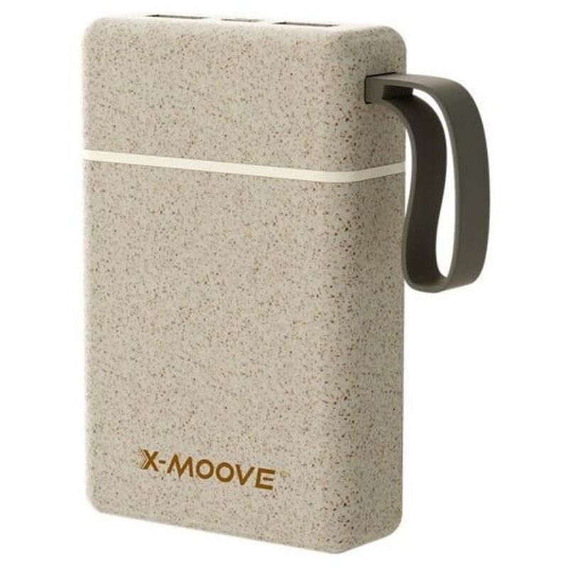 Livoo - Batterie externe sans fil x Moov usb Type c 10000 mAh Beige - Beige