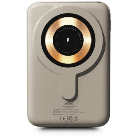 Batterie externe Urban Factory BATTERIE EXTERNE MAGNETIQUE 10.000MAH BEIGE