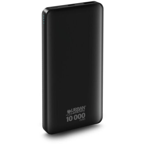 Batterie externe Urban Factory Juicee Max 10000 mAh Noir
