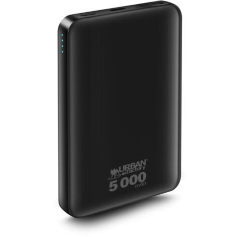 Batterie externe Urban Factory Juicee Max 5000 mAh Noir