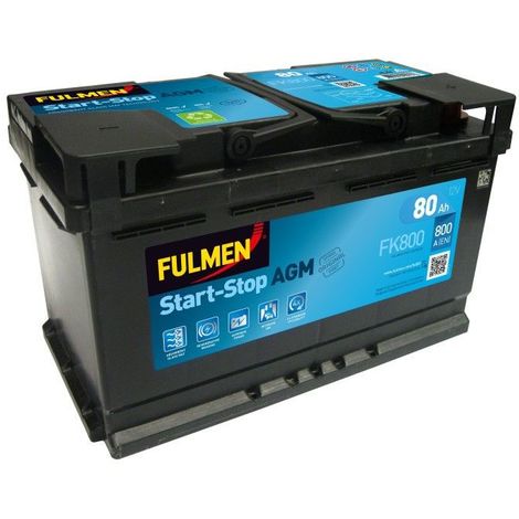 Fulmen Batterie prestige fulmen pour voiture 800A 95AHFP10 pas cher 