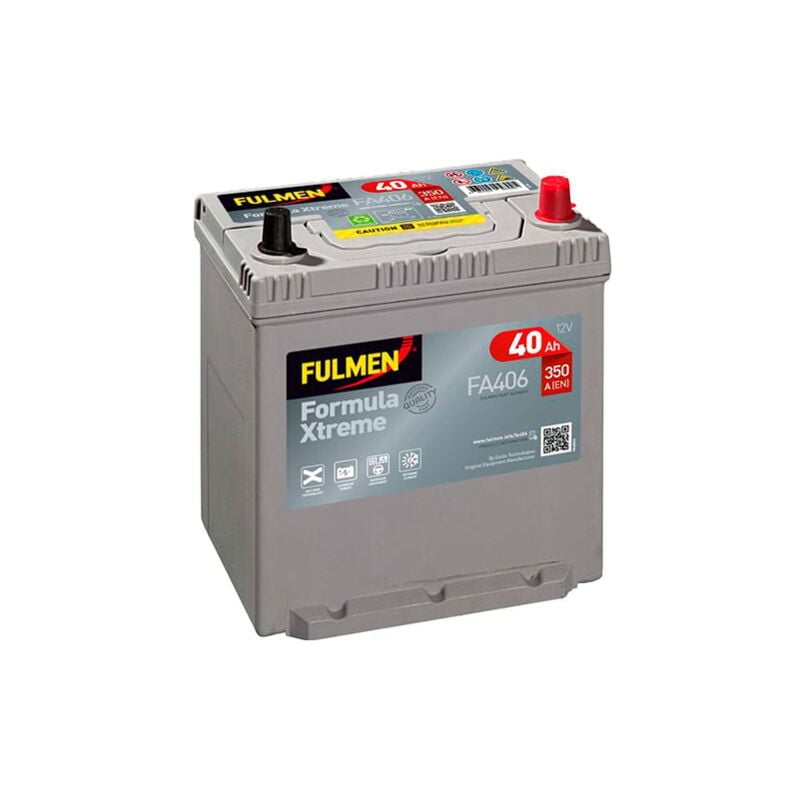 Fulmen - Batterie voiture Formula Xtreme FA406 12V 40Ah 350A