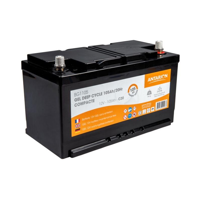 Batterie gel compact 105Ah Antarion