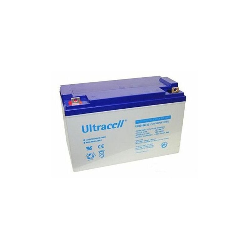 Batterie Gel - Ultracell UCG100-12 - 12v 100ah