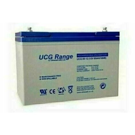Batterie Gel - Ultracell UCG85-12 - 12v 85ah