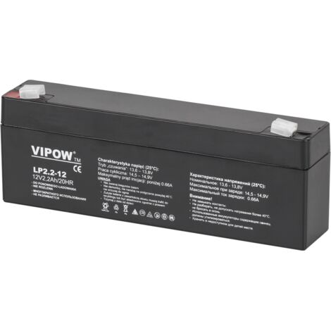 Batterie gel Vipow 12V/2,2Ah