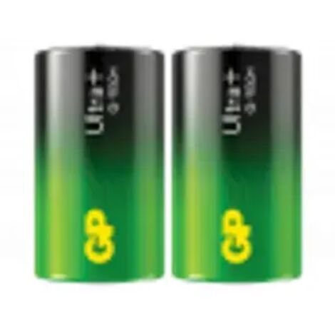 Batterie GP Ultra Plus Alcaline Mezza torcia C: 13 AUP/LR20 Confezone da 2 batterie