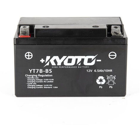 Batterie GT7B-BS SLA-AGM - Sans Entretien - Prête à l'Emploi - Equivalente YT7B-