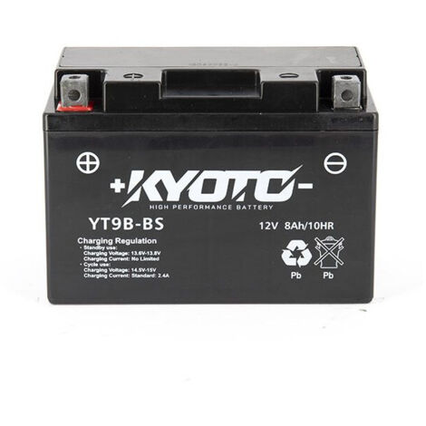 Batterie GT9B-BS SLA-AGM - Sans Entretien - Prête à l'Emploi - Equivalente YT9B-BS