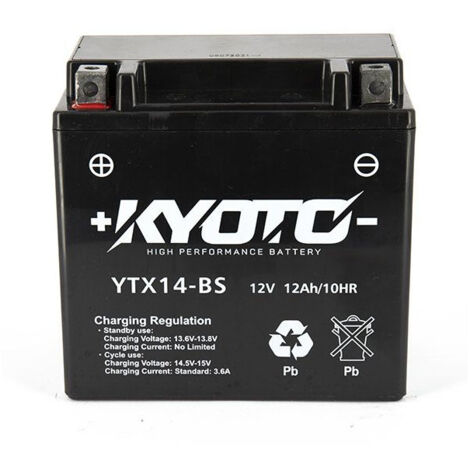 Batterie GTX14-BS SLA-AGM - Sans Entretien - Prête à l'Emploi