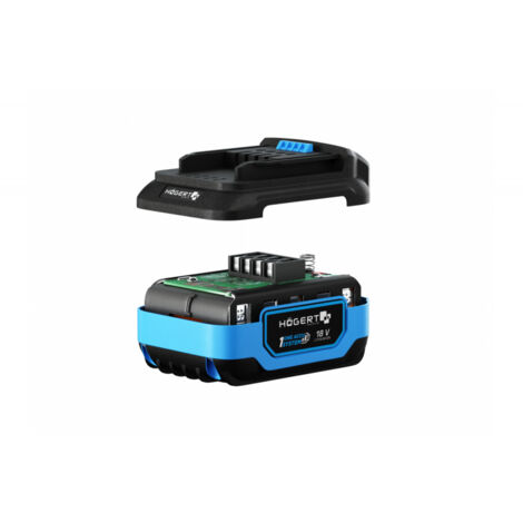 Batterie Hogert HT2E241-A60 18 V 6 0 Ah Li-ion