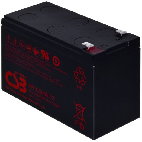 Batterie HR1234WF2 CSB 9Ah 12V
