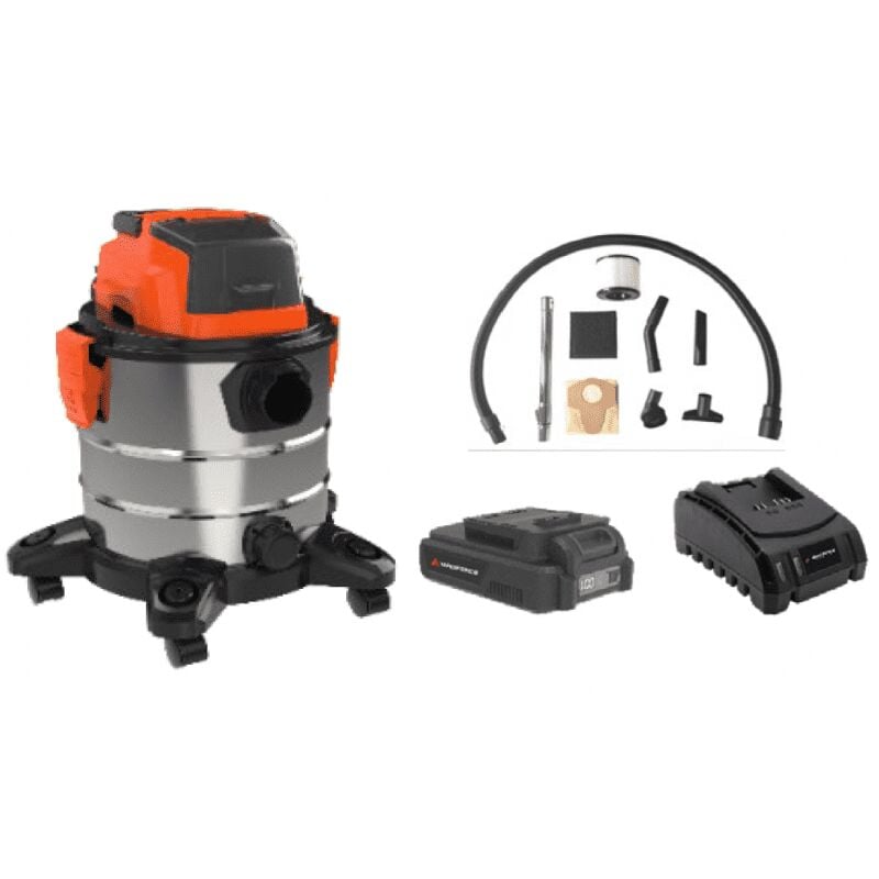 Aspirateur eau-poussière Yard Force LWCVC120 v