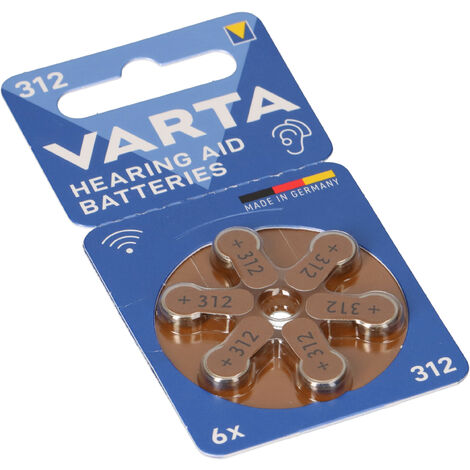Batterie kompatibel Hörgerät Hörsystem Real X RE-X AIKIA X AK-X AK-XP IdO 1,45V