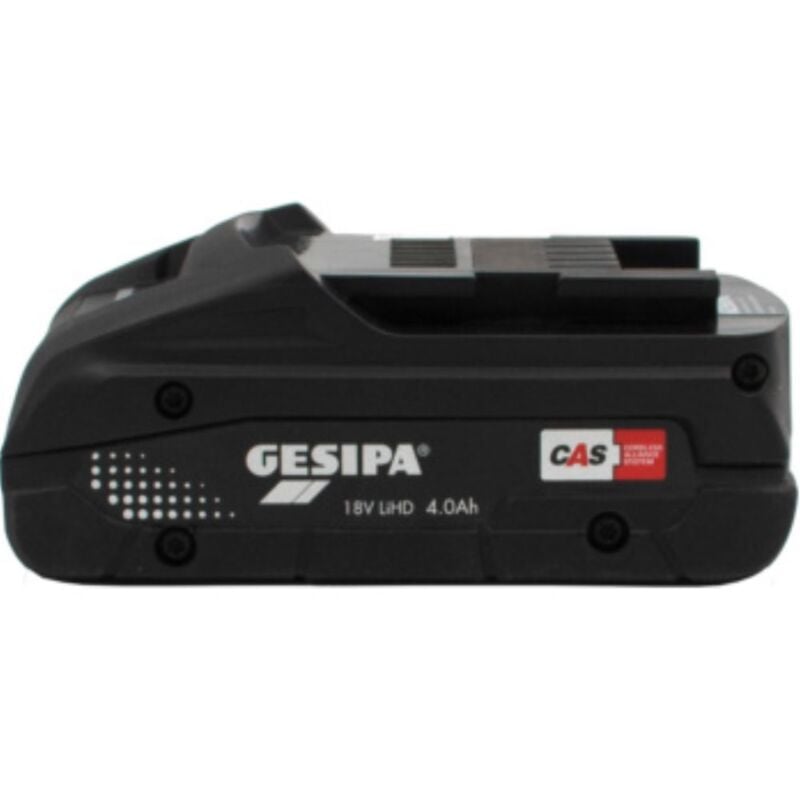 Batterie de remplacement Gesipa 18 v / 4,0 Ah Batterie coulissante Cas Li