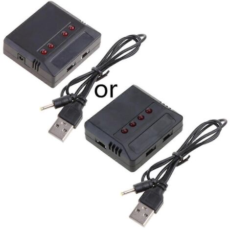 Batterie Li-ion 3.7V 2000mAh 903048 avec Chargeur USB pour Drones RC KY601S H11D H11C - Pièces de Rechange