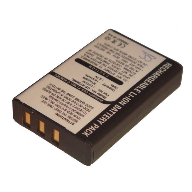 1x Batterie compatible avec gns BT-338, BT-318, BT-318x, 5840, 5843 gps, appareil de navigation (1600mAh, 3,6V, Li-ion) - Vhbw