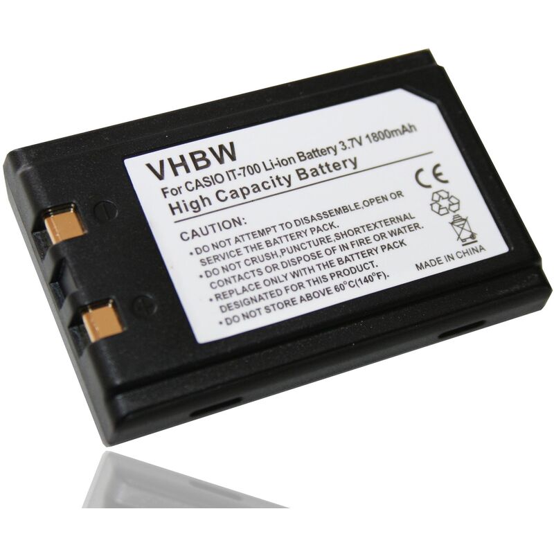 vhbw batterie compatible avec Chameleon RF FL3500, RF PB1900, RF PB2100 scanner de code-barres POS (1800mAh, 3,7V, Li-Ion)