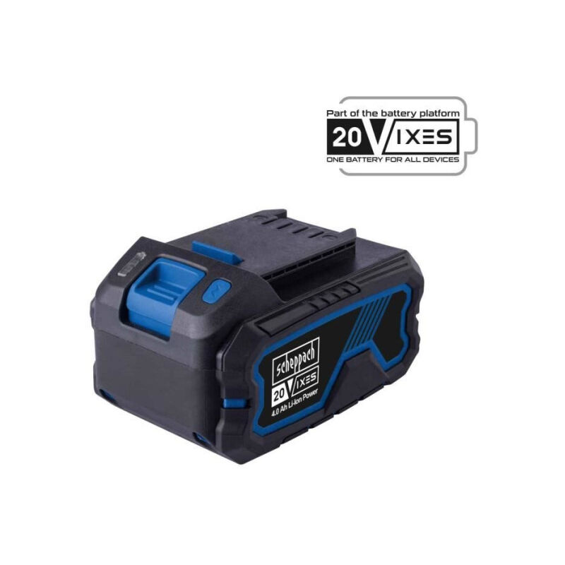 Scheppach - batterie 4.0Ah 20V - batterie universelle pour la gamme 20V ixes