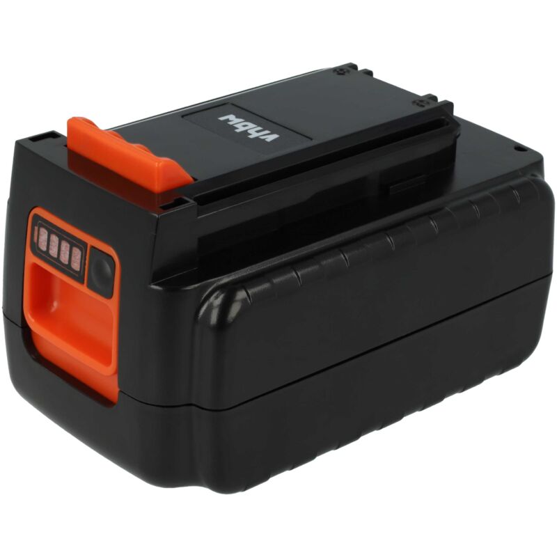 vhbw 1x Batterie compatible avec Black & Decker 40V MAX Cordless 20 in Mower outil électrique (2000 mAh, Li-ion, 36 V / 40 V)