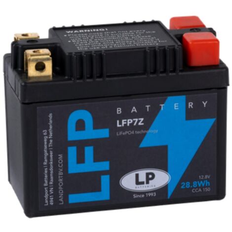 Batterie LiFePO4 12,8V 28,8Wh für Motorrad Startbatterie ML LFP7Z