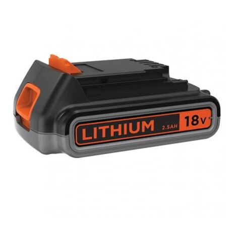 Batterie lithium 18V 2.5Ah Black et Decker