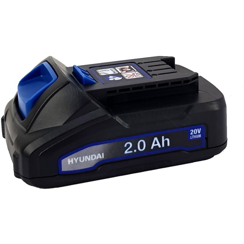 Batterie Lithium 2Ah - HYUNDAI HBA20U2 - pour outil électroportatif - 20V - compatible avec tous les outils de la gamme 20V