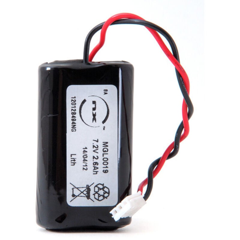 NX - Batterie lithium 2x aa LS14500 2S1P ST1 7.2V 2.6Ah jst