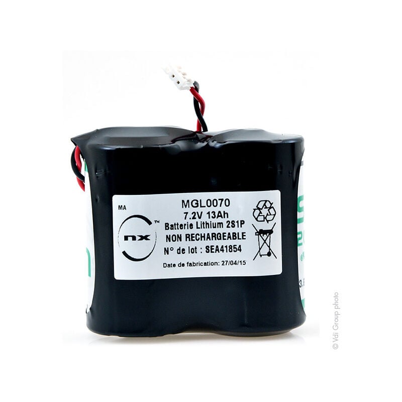 Nx ™ - NX - Batterie lithium 2x D 2S1P ST1 BL13 7.2V 13Ah JST